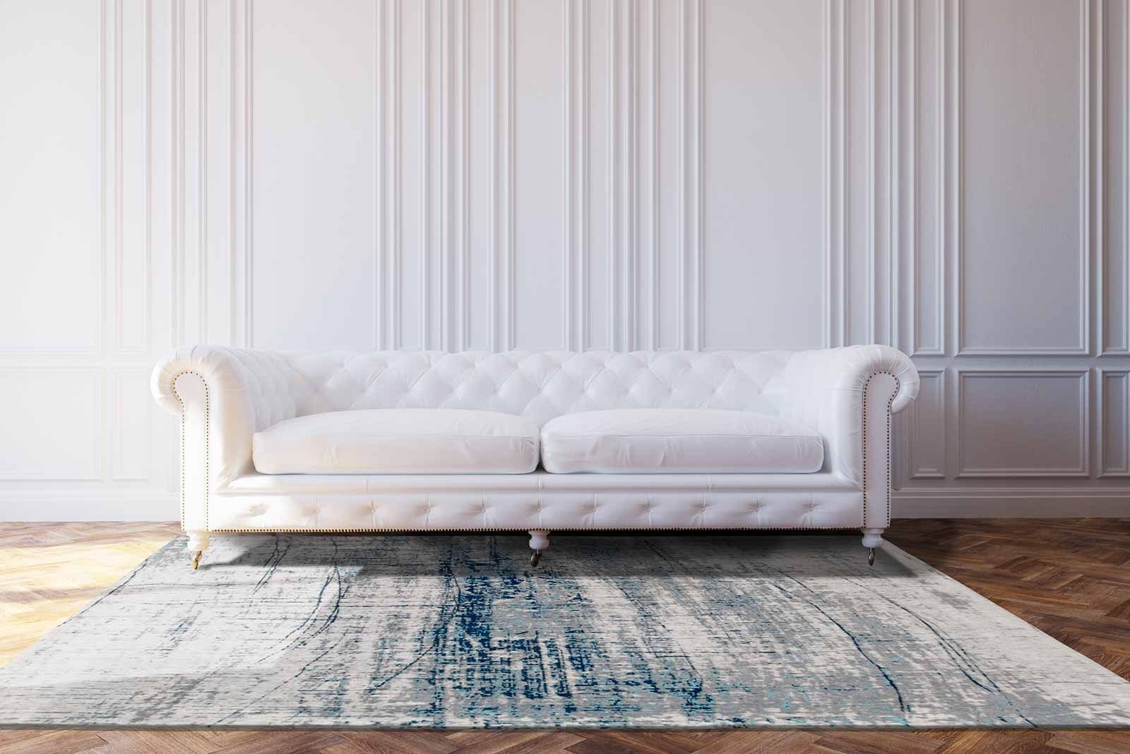 tappeti Louis De Poortere CA 8421 Mad Men Griff Bronx Azurite interior 2