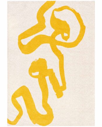Louis De Poortere tappeto Craft 2084 Ribbon Pure Yellow