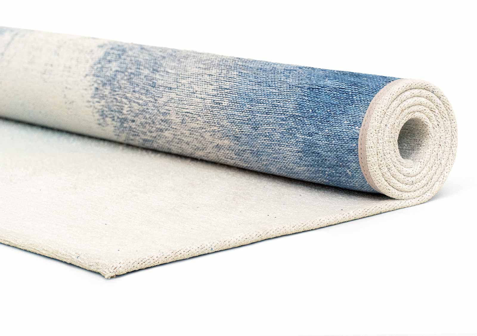 Louis De Poortere tappeto Meditation 2102 Drop Dream In Blue roll