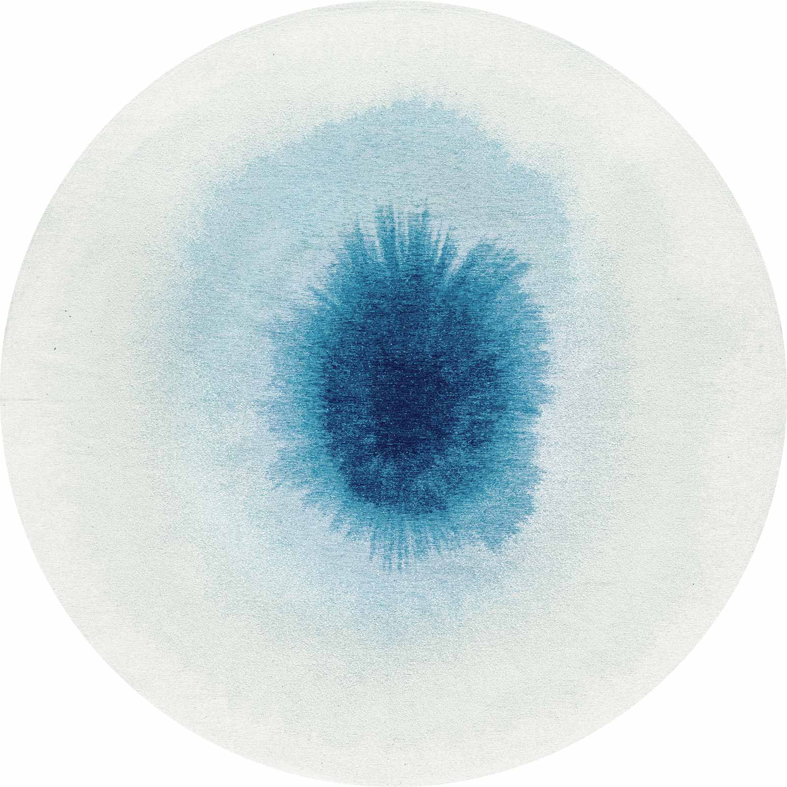 Louis De Poortere tappeto Meditation 2102 Drop Dream In Blue round